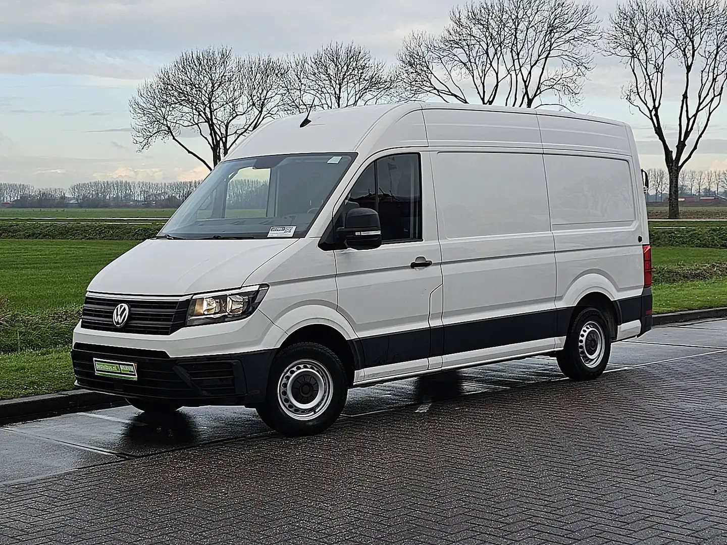 Volkswagen Crafter 35 2.0 TDI L3H3 Laadklep! NAP 140Pk Euro6 Airco! Blanc - 1