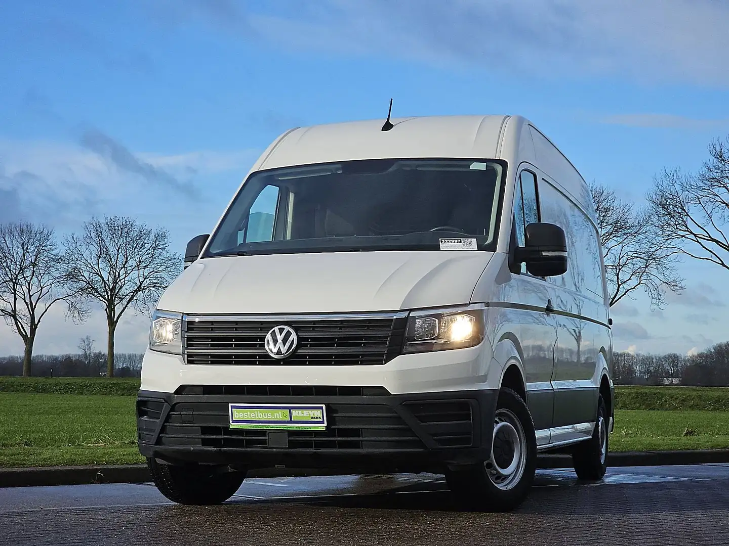 Volkswagen Crafter 35 2.0 TDI L3H3 Laadklep! NAP 140Pk Euro6 Airco! Blanc - 2