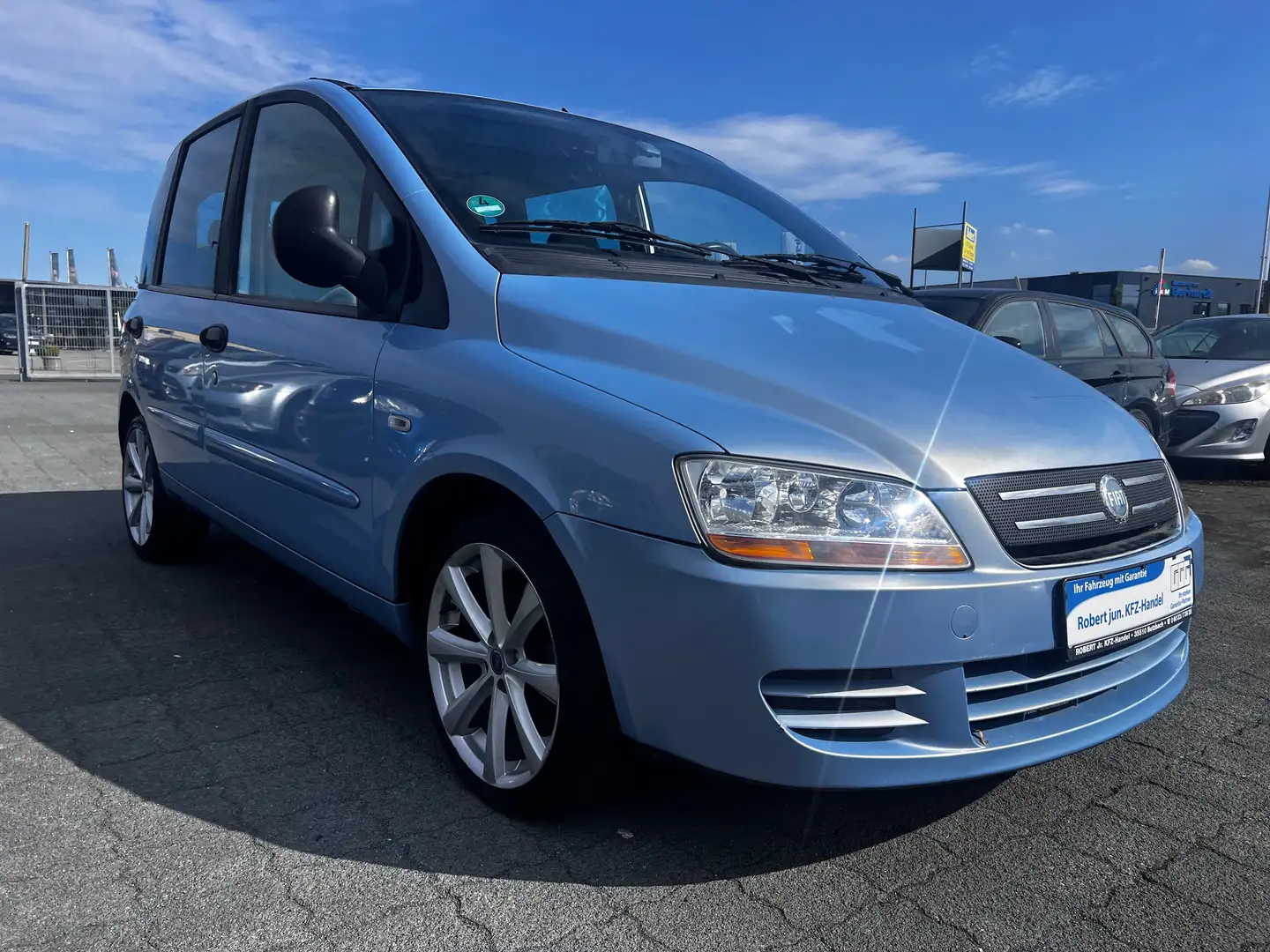 Fiat Multipla 1.6 16V Dynamic Klima 2 x Schiebedach ALU Синій - 1