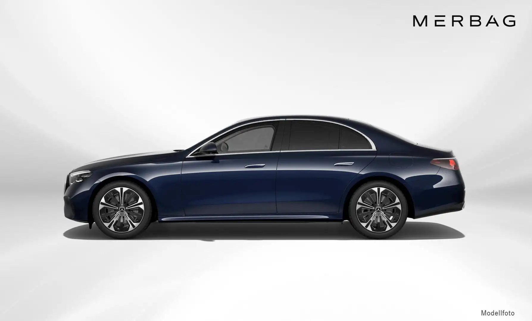 Mercedes-Benz E 300 de 4MATIC Limousine Facelift Blau - 2