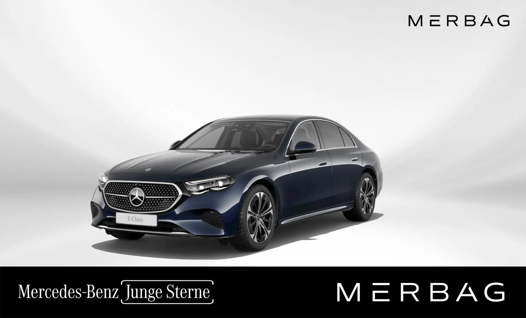 Mercedes-Benz E 300 de 4MATIC Limousine Facelift Blau - 1