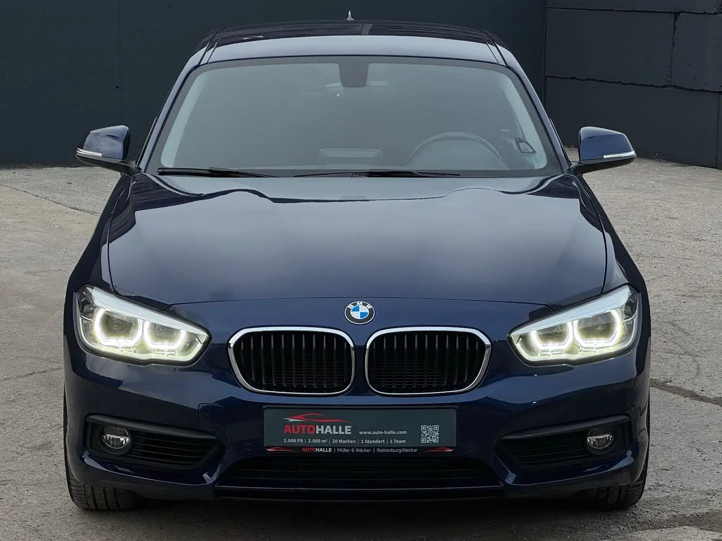 BMW 118 i Advantage SHZ PDC Temp. Lim. LED 2Z-Klima Bleu - 2