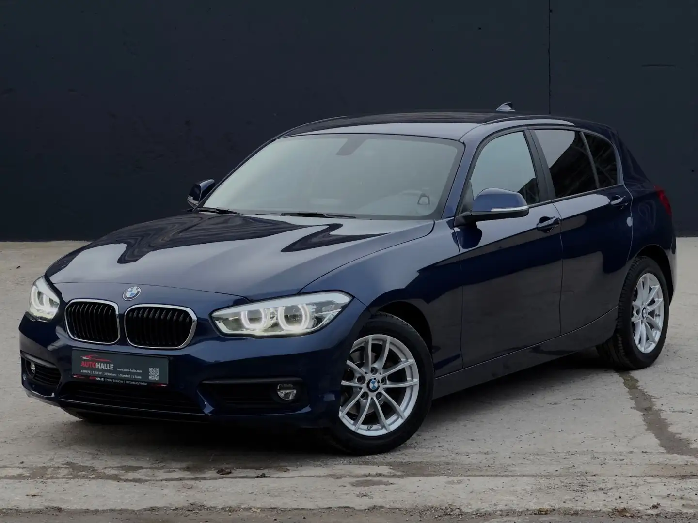 BMW 118 i Advantage SHZ PDC Temp. Lim. LED 2Z-Klima Bleu - 1