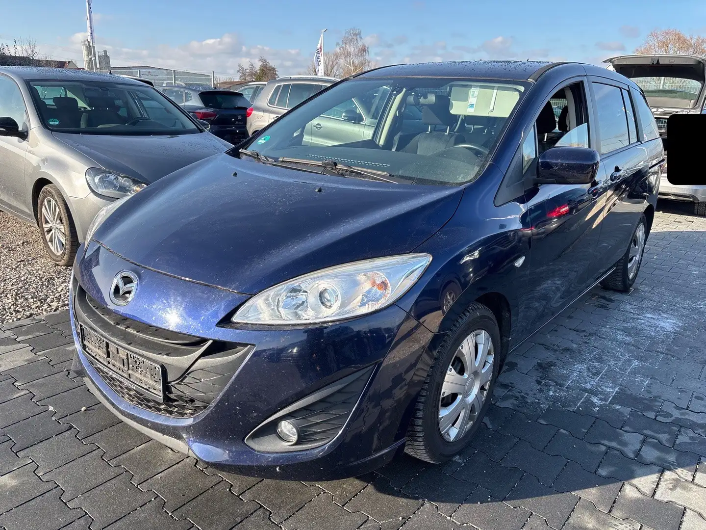 Mazda 5 Center-Line/2.Hand/Scheckheft/Klimaautomatik/7Sitz Blau - 1