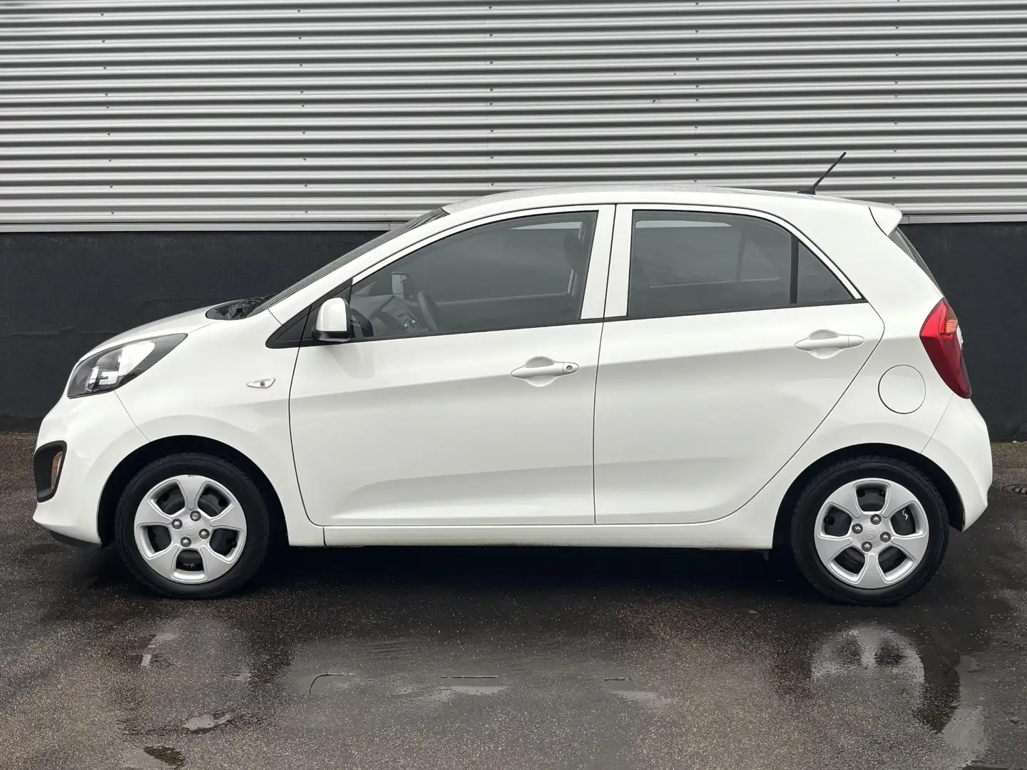 Kia Picanto 1.0 CVVT Comfort Pack UNIEKE KM-stand! Airco, Nieu Blanco - 2