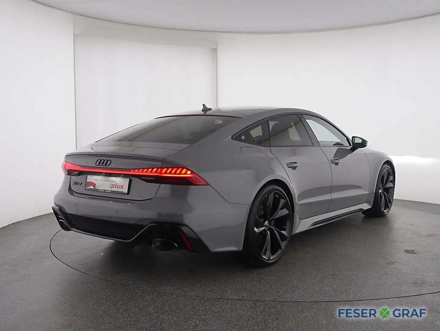 Audi RS7 Sportback tiptronic Nachtradar ACC 4xSHZ 22" Gris - 2