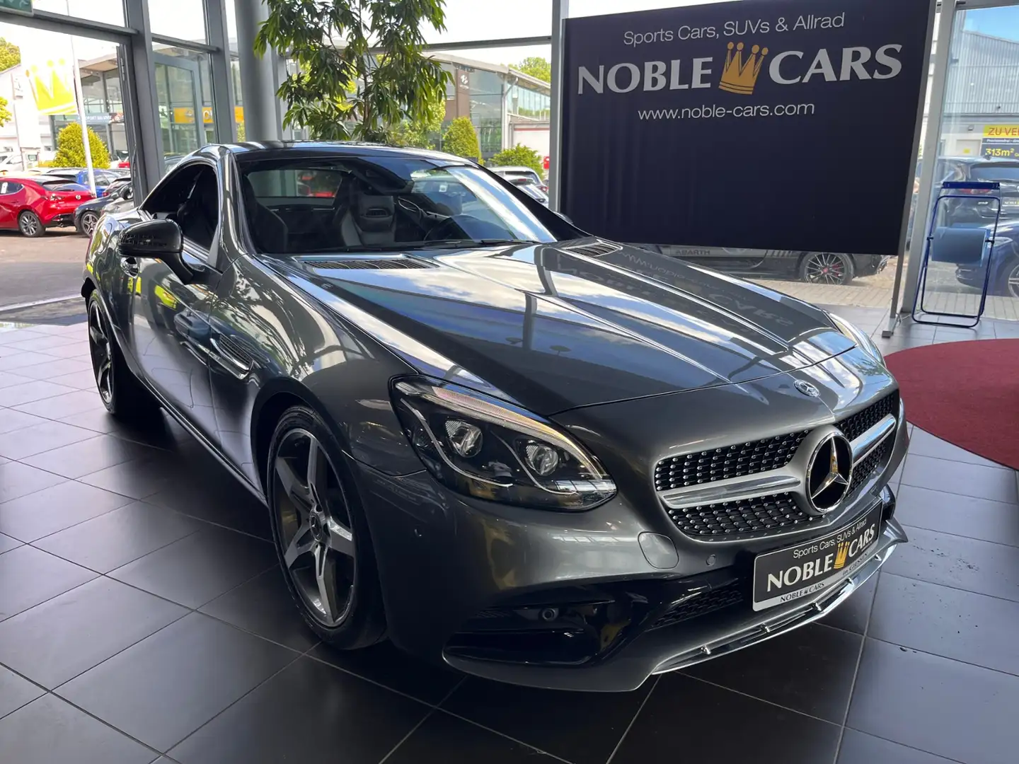 Mercedes-Benz SLC 300 AMG Line MEMORY LED NAVI Gri - 1