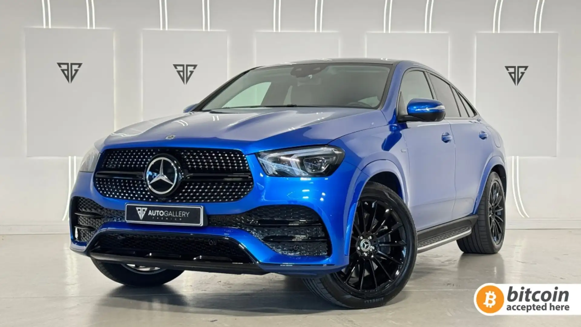 Mercedes-Benz GLE 350 Coupé 350de 4Matic Aut. Blauw - 1