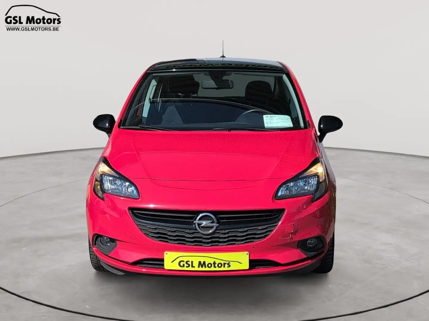 Opel Corsa 1.2i 70cv 5 portes rouge 01/19 67.761km! Airco GPS Rood - 2