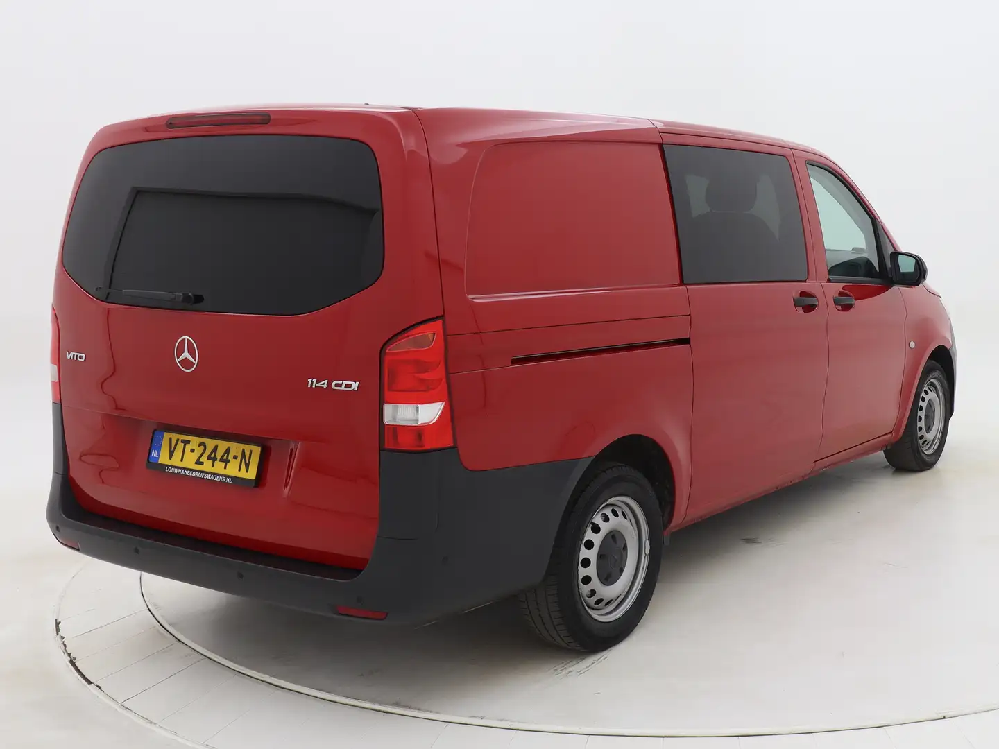 Mercedes-Benz Vito 114 CDI Lang DC Comfort | Spoorassistent | Navigat Rojo - 2