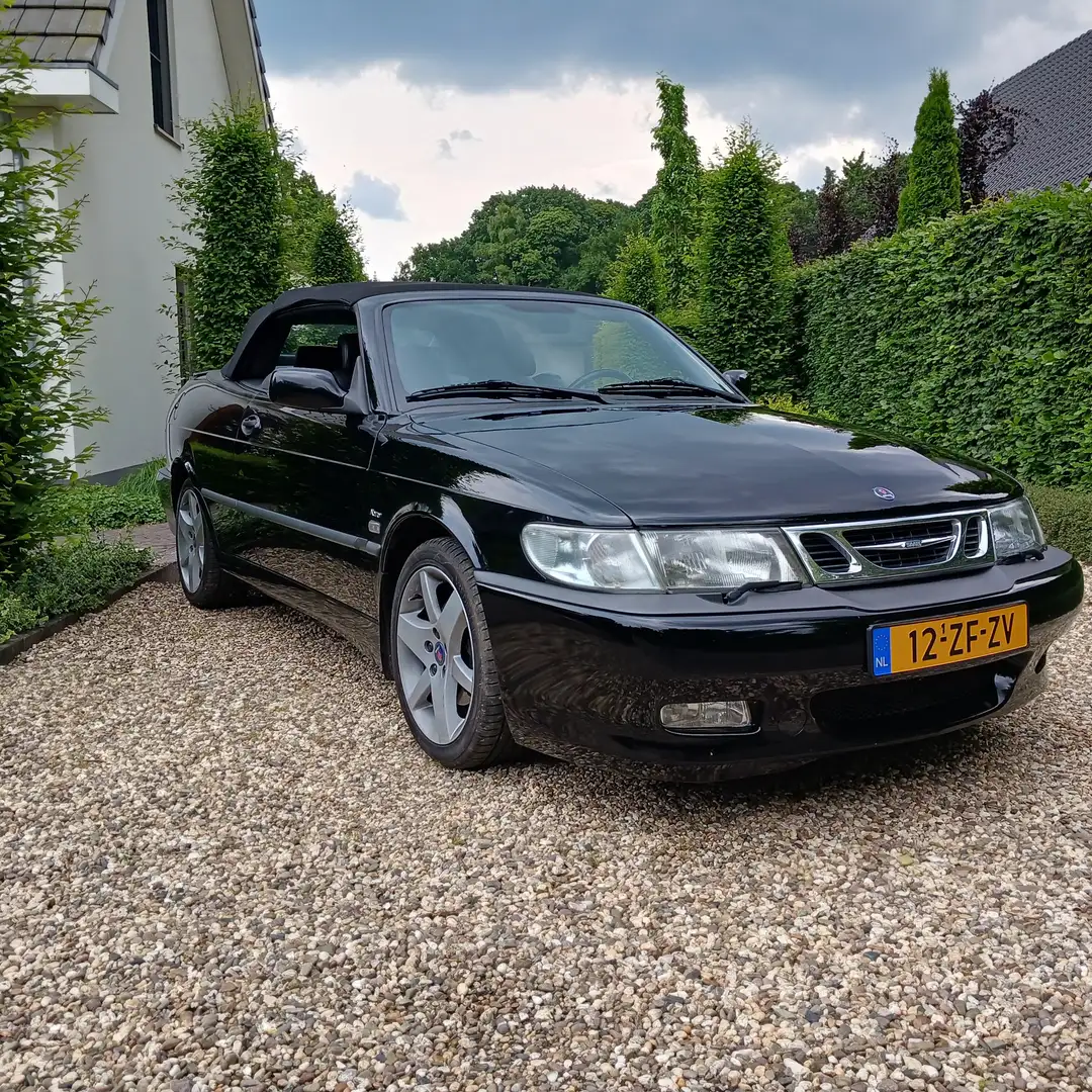 Saab 9-3 2.0 Turbo Aero Cabriolet Negro - 1