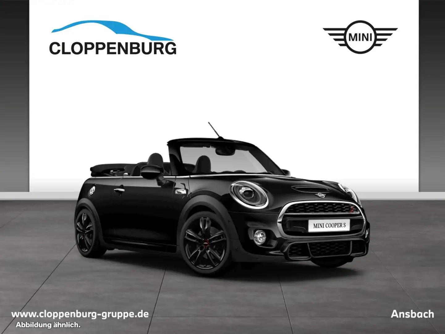 MINI Cooper S Cabrio Cooper S Cabrio Navi+SHZ+KeyGO+HiFi+Klimaaut. Schwarz - 1