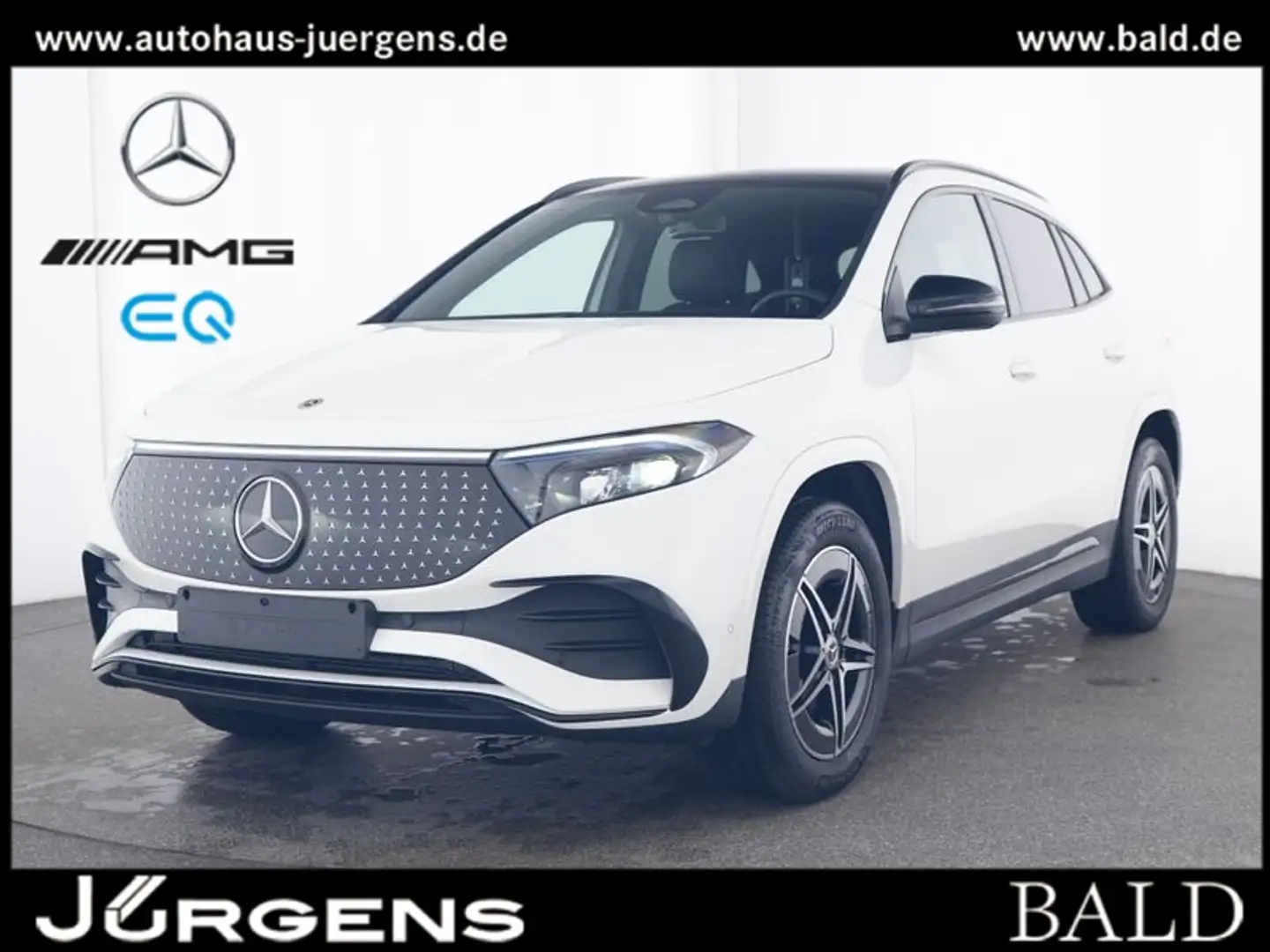 Mercedes-Benz EQA 300 4M AMG-Sport/Pano/Night/Cam/SHZLED/ Weiß - 2