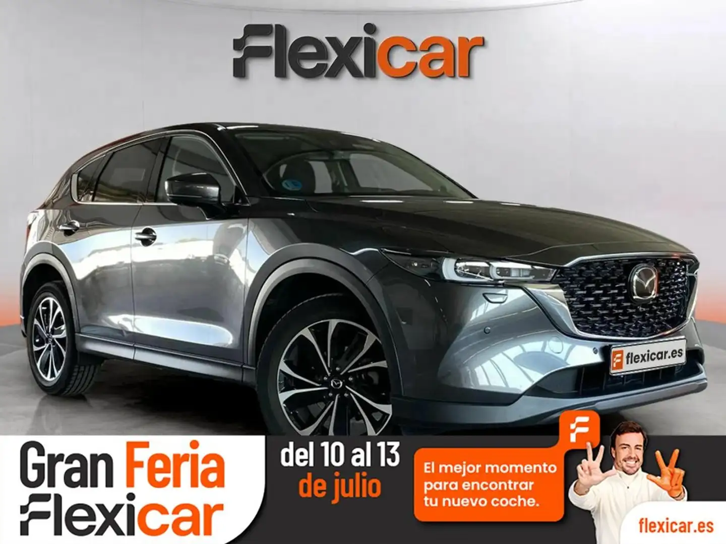 Mazda CX-5 e-Sky G MHEV 2.0 121kW AT Exclusive-Line Gris - 1