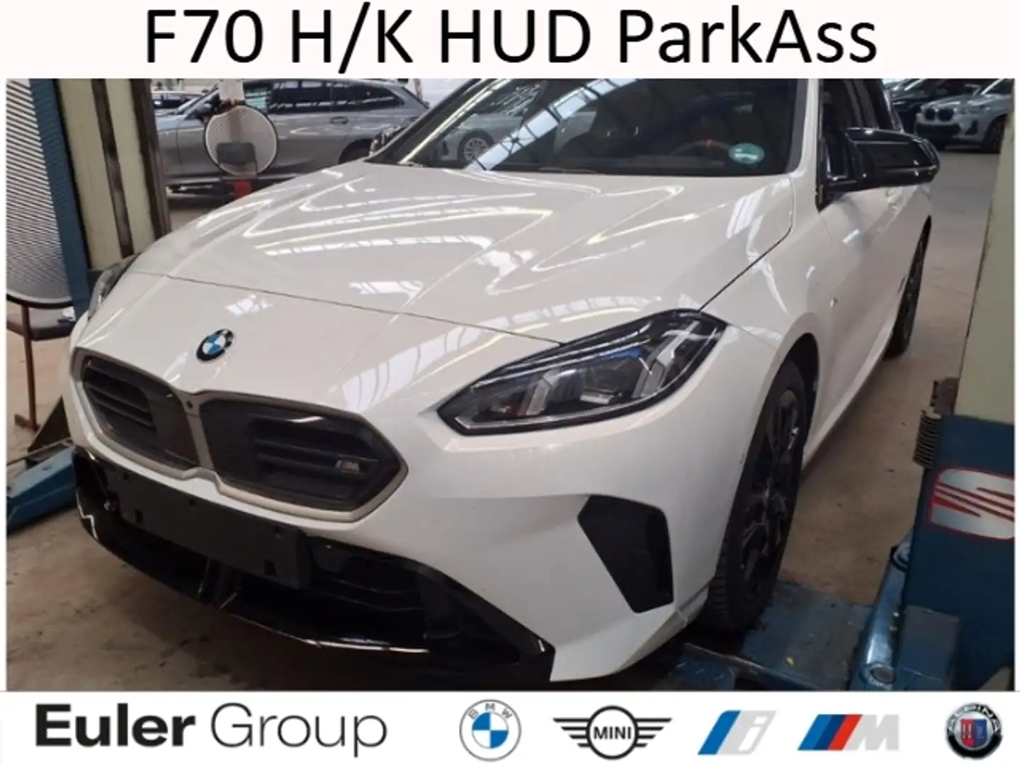 BMW 135 ix F70 H/K HUD ParkAss+ AdLED M-Sportbremse/Fahrw. Weiß - 1