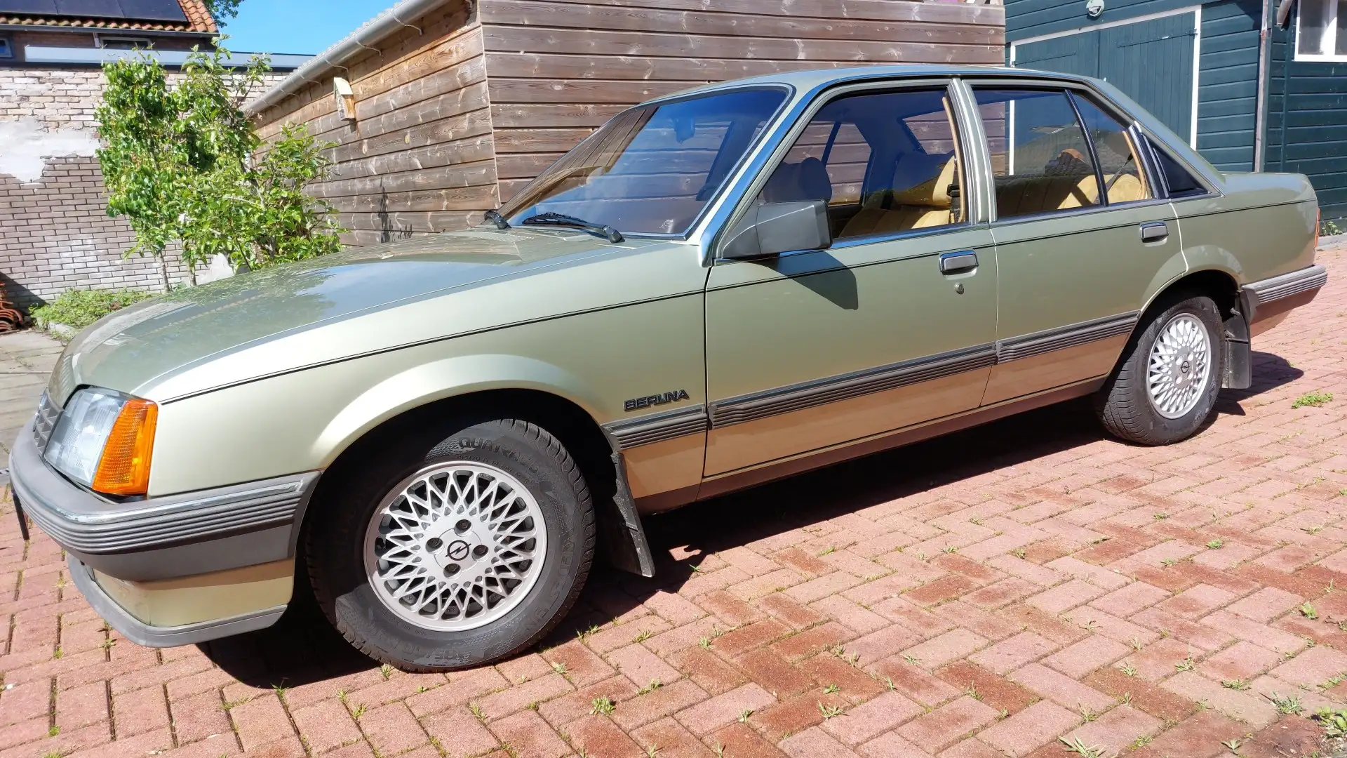 Opel Rekord BERLINA 2.0E 28000 KM !!! zelena - 1