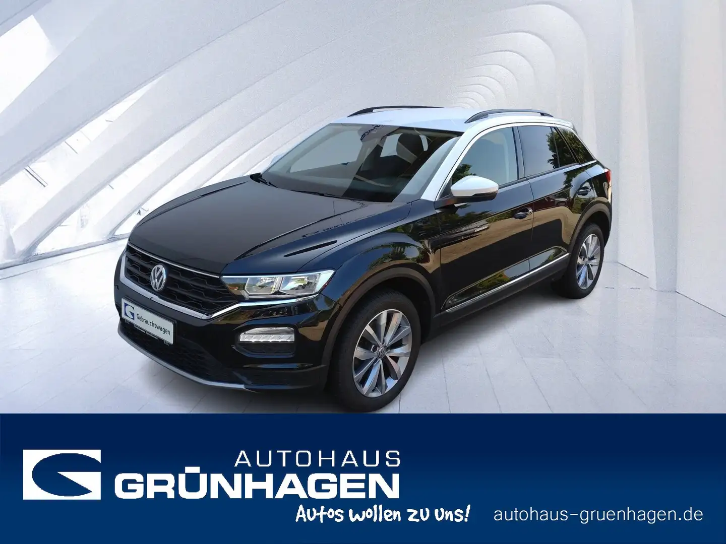 Volkswagen T-Roc T-Roc 1.5 TSI Style ACC-Navi-SHZ-Front+SpurAss BC Noir - 1