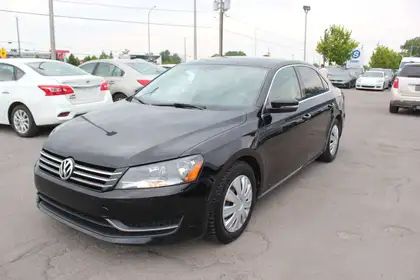 Black 2015 Volkswagen Passat Sedan Front-Wheel Drive Automatic