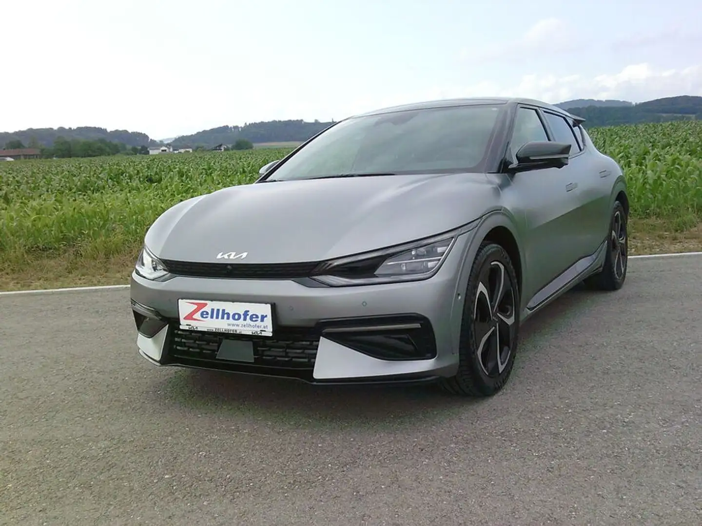 Kia EV6 AWD 77,4kWh GT-Line Premium Aut. Grau - 2