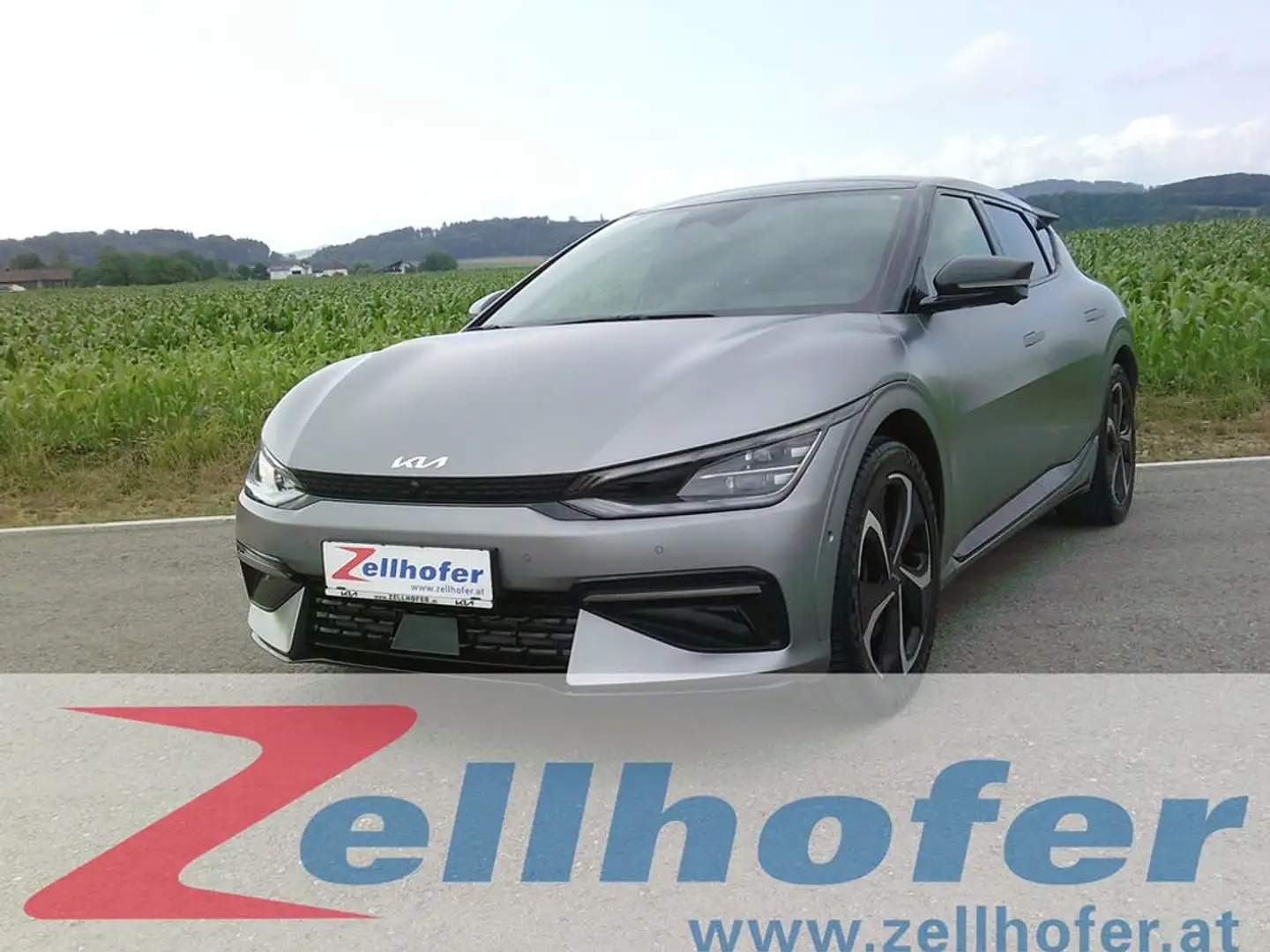 Kia EV6 AWD 77,4kWh GT-Line Premium Aut. Grau - 1