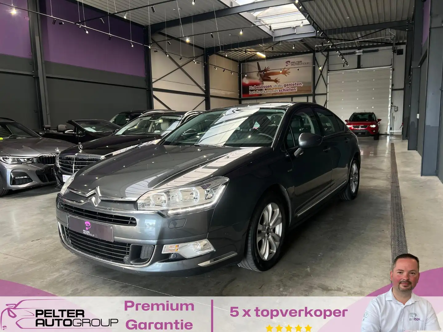 Citroen C5 2.0 HDi Exclusive Navi Gris - 1
