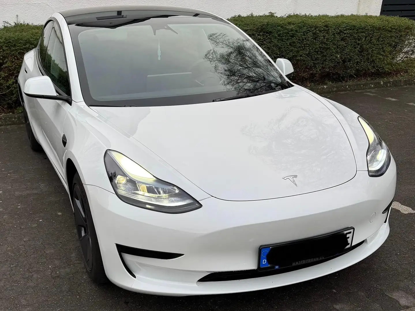Tesla Model 3 Model 3 Standard Reichweite Plus Hinterradantrieb Weiß - 1