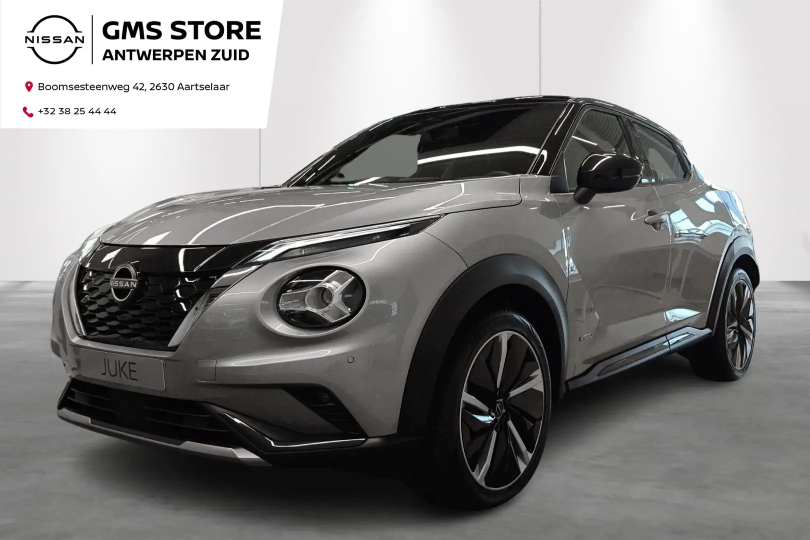 Nissan Juke 1.6 Hybrid 145 N-Design - incl 2 jaar KARE Zilver - 1