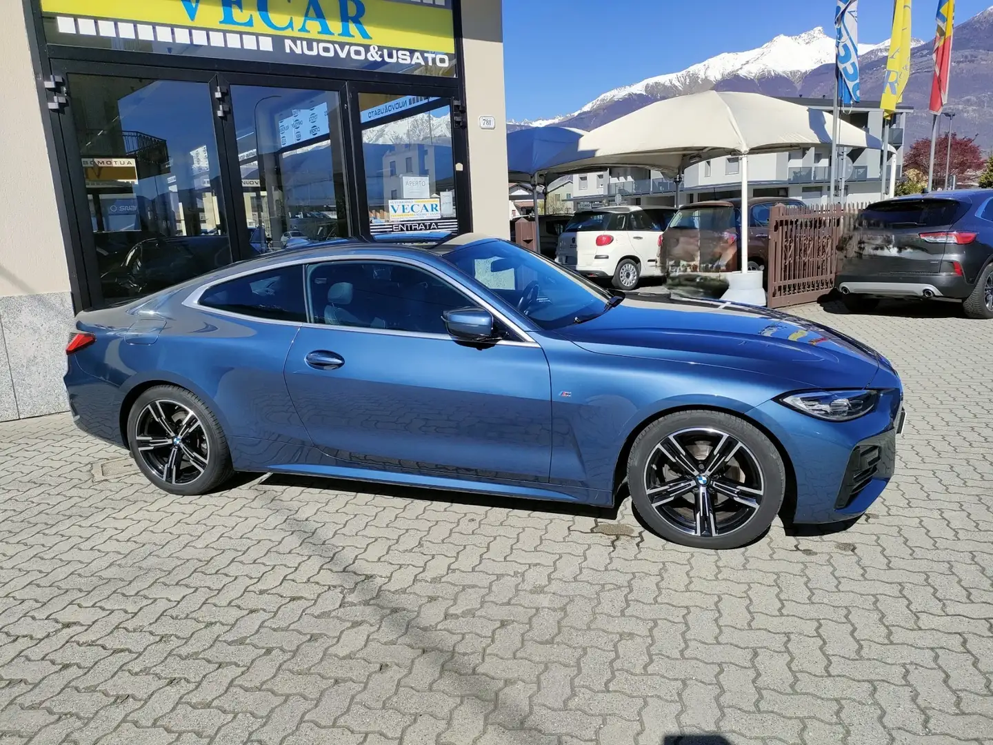 BMW 420 420 d coupè mhev 48 v Msport AUTO 24 mesi garan Blu/Azzurro - 2