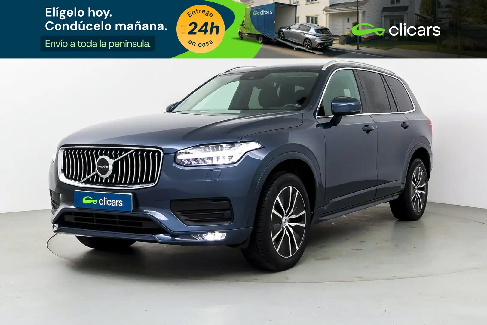 Volvo XC90 B5 Momentum Pro 7pl. AWD Aut. Azul - 1