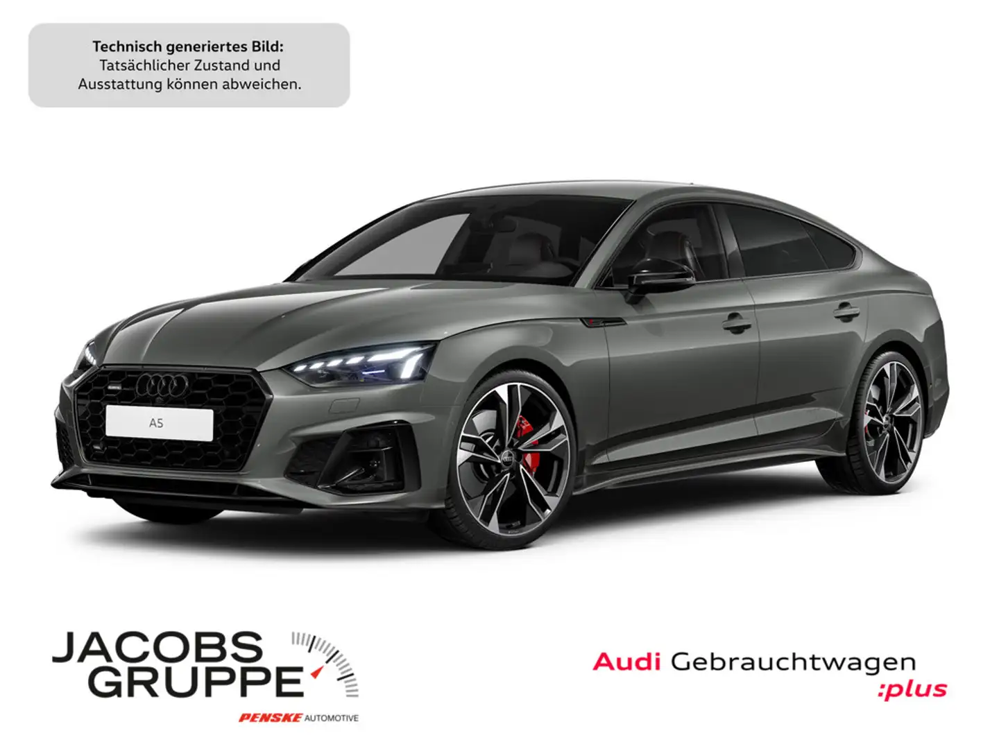 Audi A5 Sportback 45 TFSI quattro S line business Pano*Matrix*TopView * Grau - 1