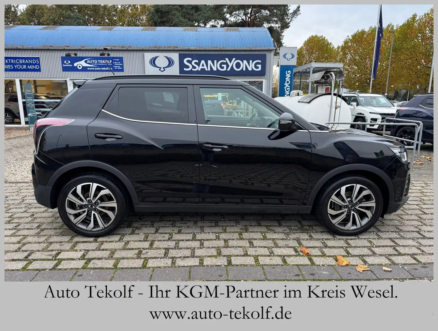SsangYong Tivoli Tivoli Onyx, Leder, Navi, Garantie, Scheckheft. Noir - 1