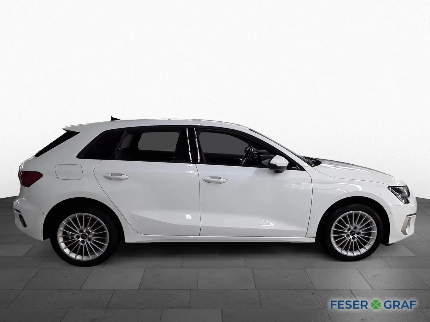 Audi A3 adv 30 TFSI S tro. ACC+KLIMA+SITZHV Weiß - 2