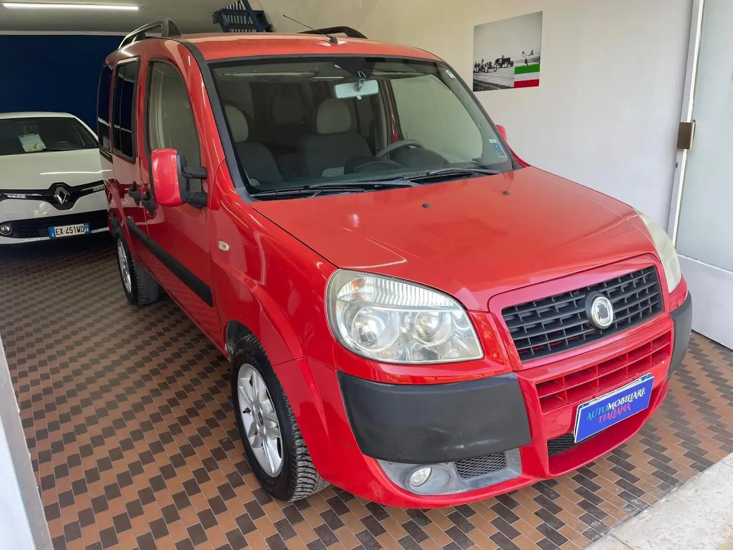 Fiat Doblo Doblò 1.9 MJT 105 CV Dynamic Rosso - 1