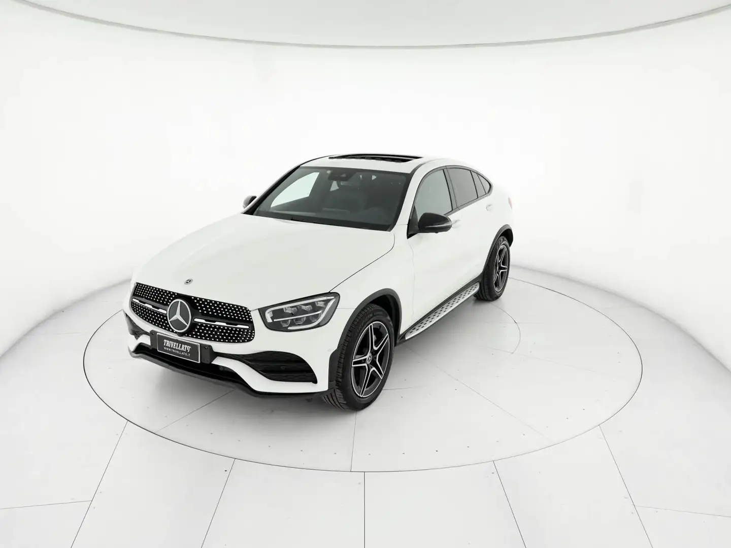 Mercedes-Benz GLC 400 coupe 400 d premium plus 4matic auto Biały - 1