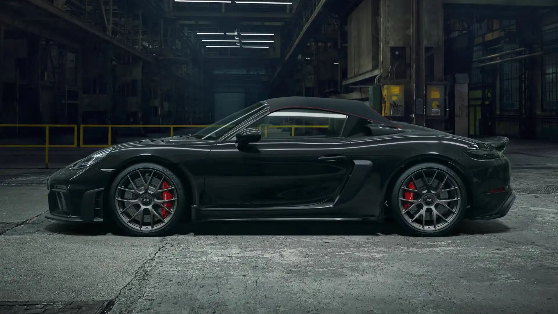 Porsche 718 718 Spyder RS Fekete - 2