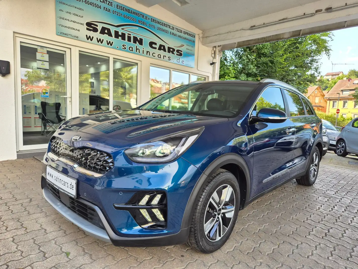 Kia Niro Spirit Plug-in Hybrid 1.6 GDI LED/AHK/LEDER Blu/Azzurro - 1