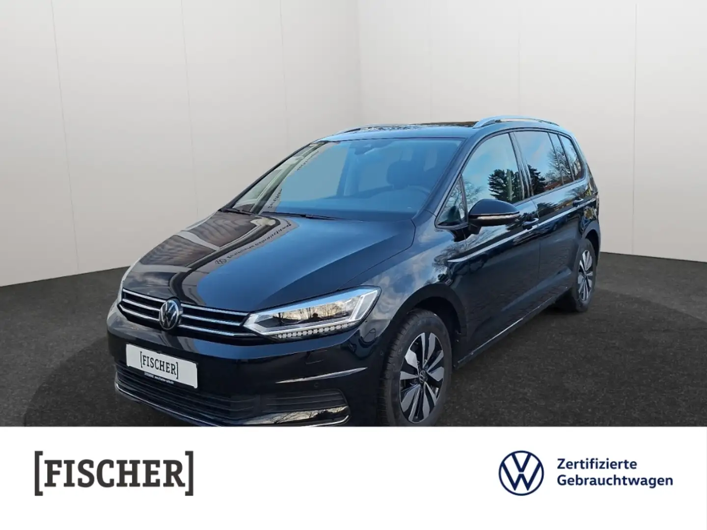 Volkswagen Touran 2.0TDI DSG Goal LED Navi AHK 7-Sitzer Schwarz - 1