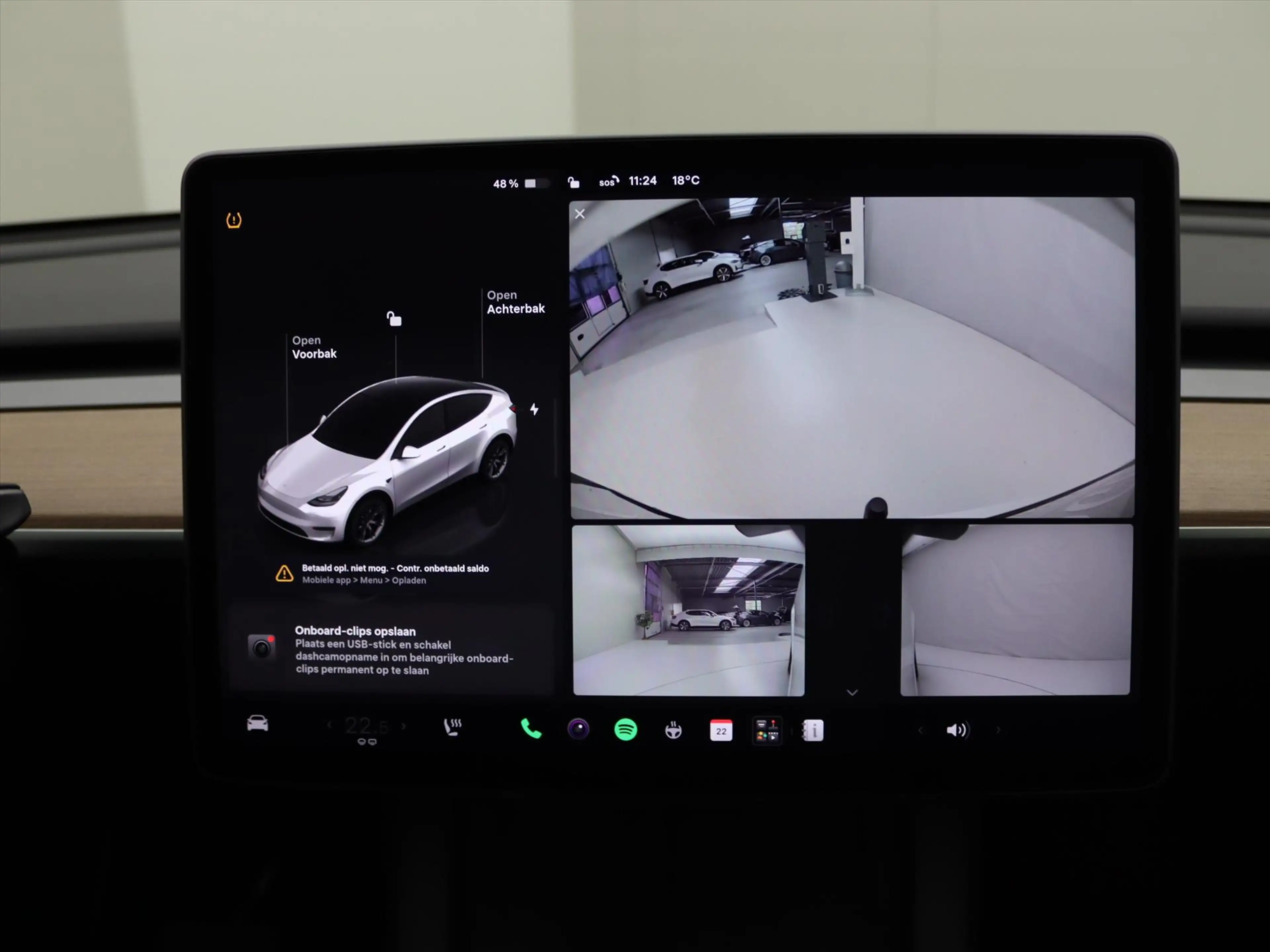 Tesla Model Y Long Range AWD 75kWh 351pk 92.8% SoH [ TREKHAAK+AM — photo 36