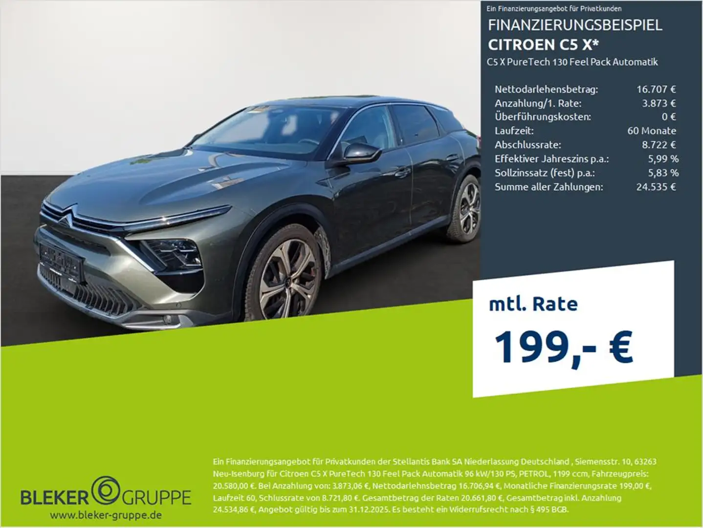 Citroen C5 X Feel Pack Grau - 1