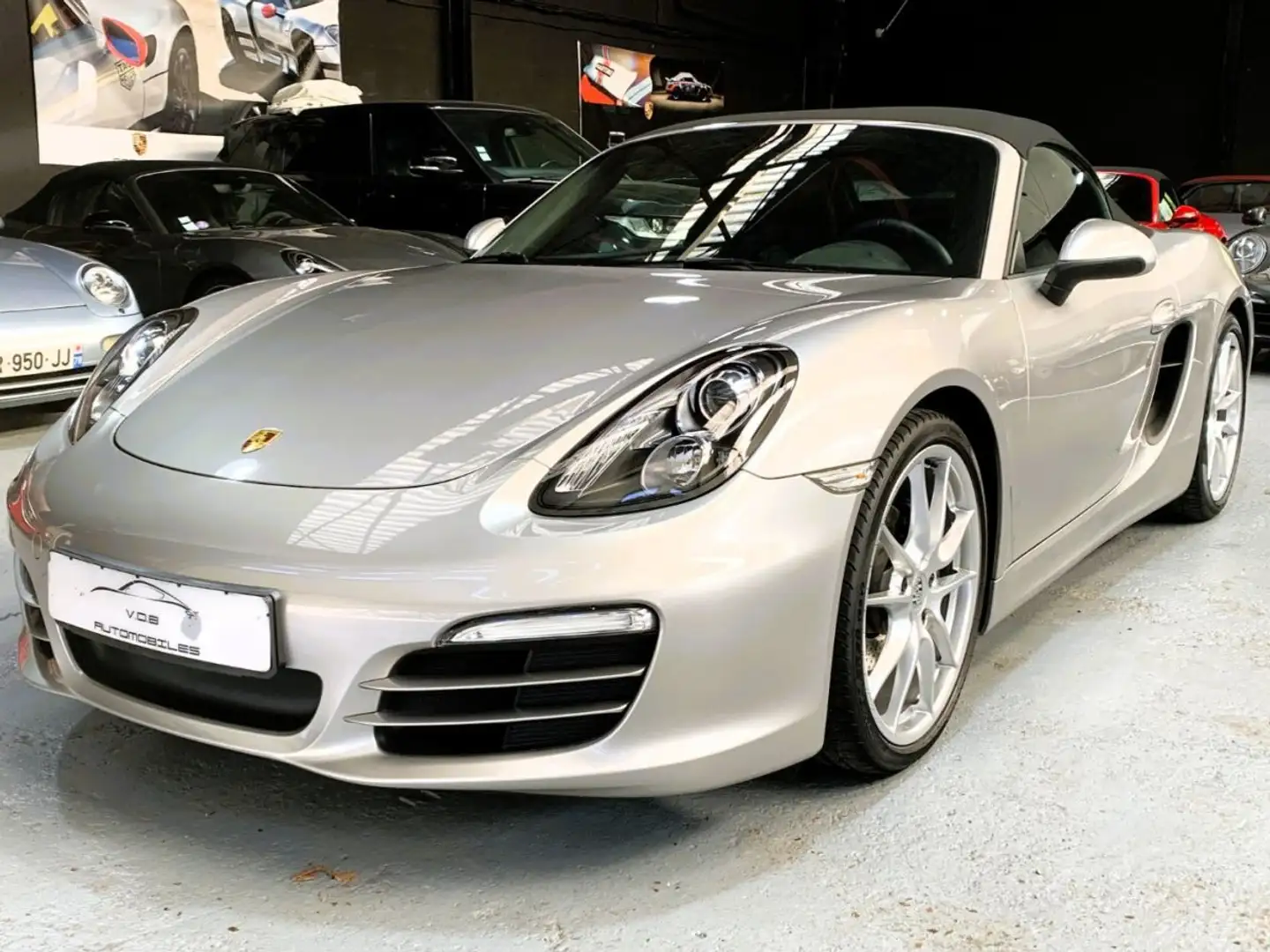 Porsche Boxster 981 2.7 265CV /BVM / PASM /PSE / 1 MAIN / 15800KM Silber - 1
