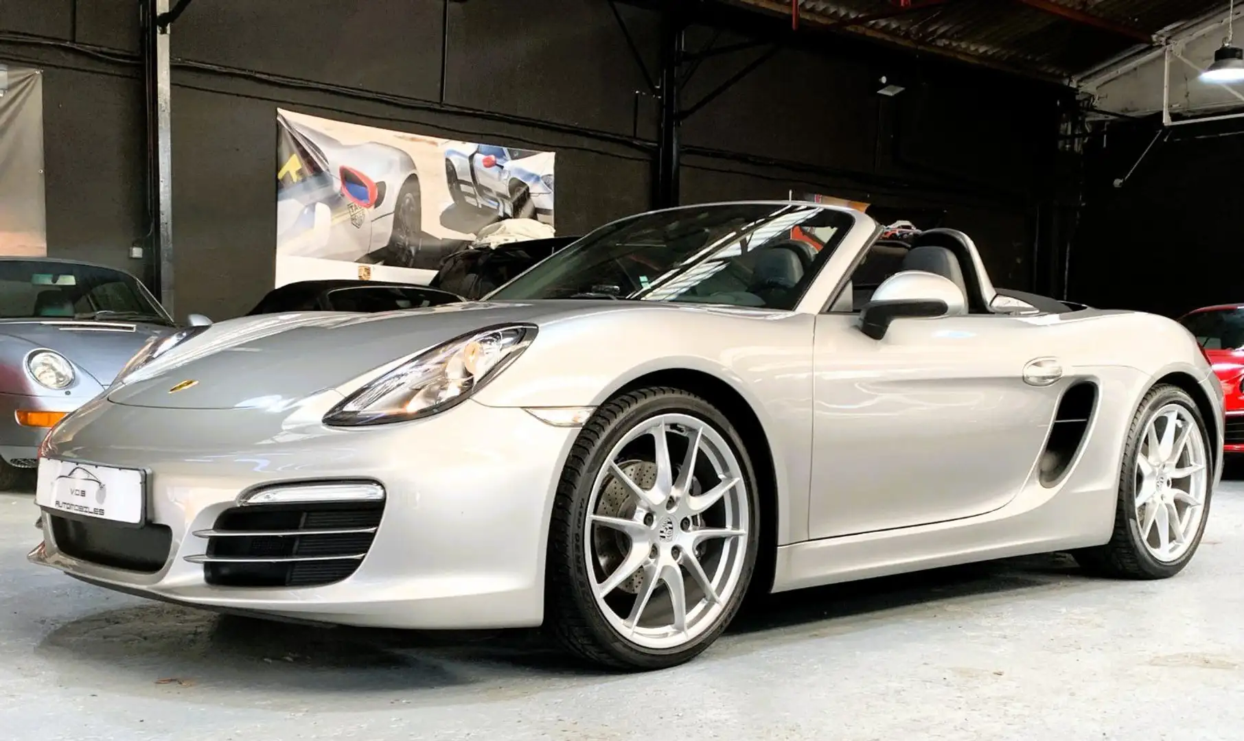 Porsche Boxster 981 2.7 265CV /BVM / PASM /PSE / 1 MAIN / 15800KM Silber - 2