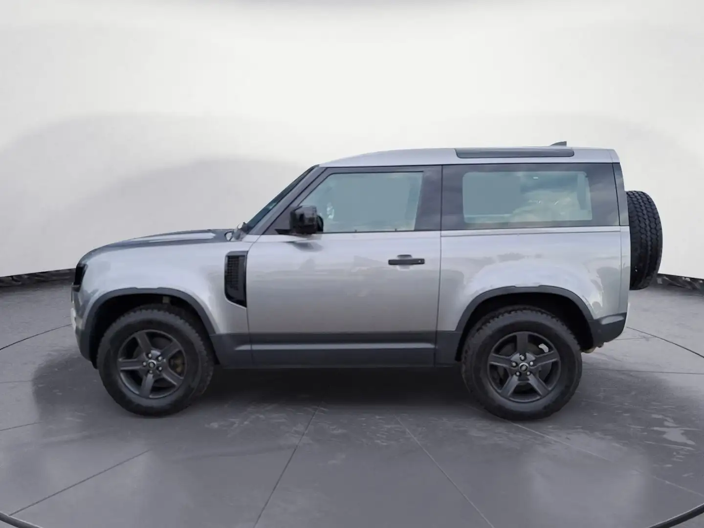 Land Rover Defender 90 D200 AHK 360-Cam Grau - 2