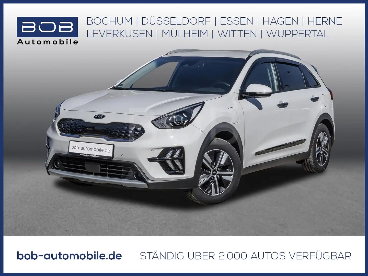 Kia Niro 1.6 Plug-in Hybrid NAVI KLIMA PDC AHK Blanco - 1