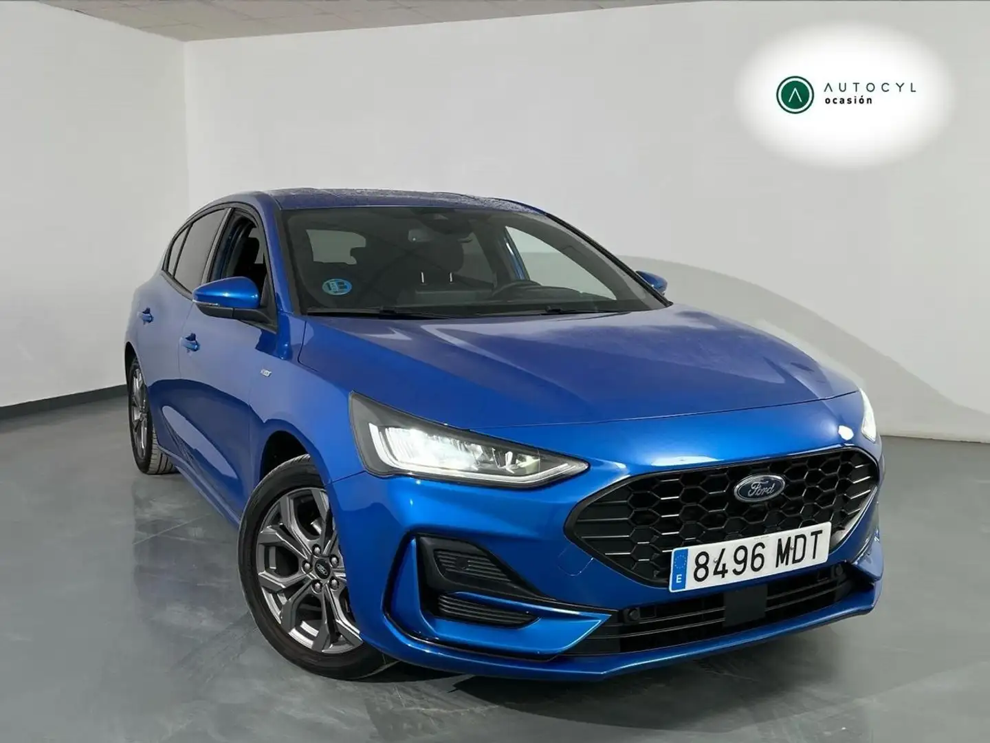 Ford Focus 1.0 Ecoboost ST-Line 125 Bleu - 1