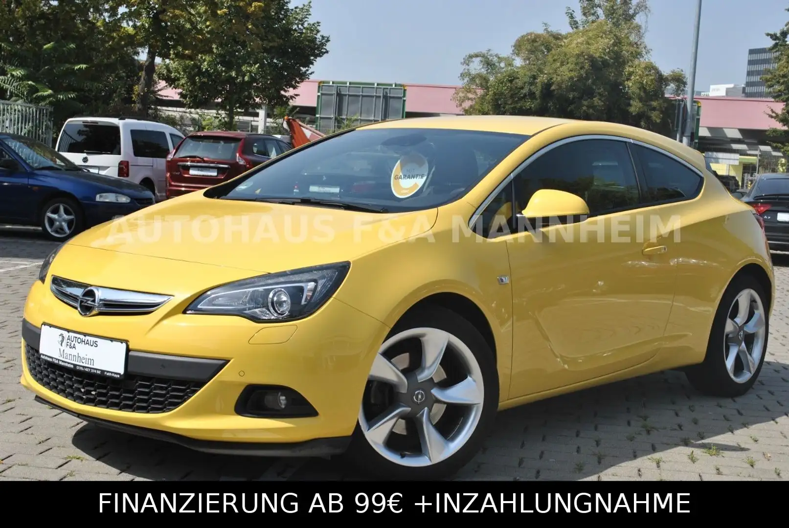 Opel Astra J GTC Innovation Navi Klima Bi-Xenon 1Hand Sarı - 1