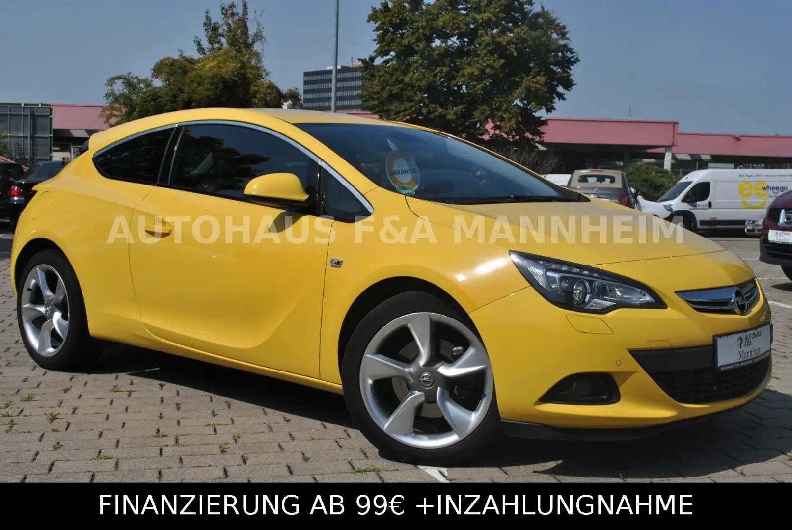 Opel Astra J GTC Innovation Navi Klima Bi-Xenon 1Hand Sarı - 2