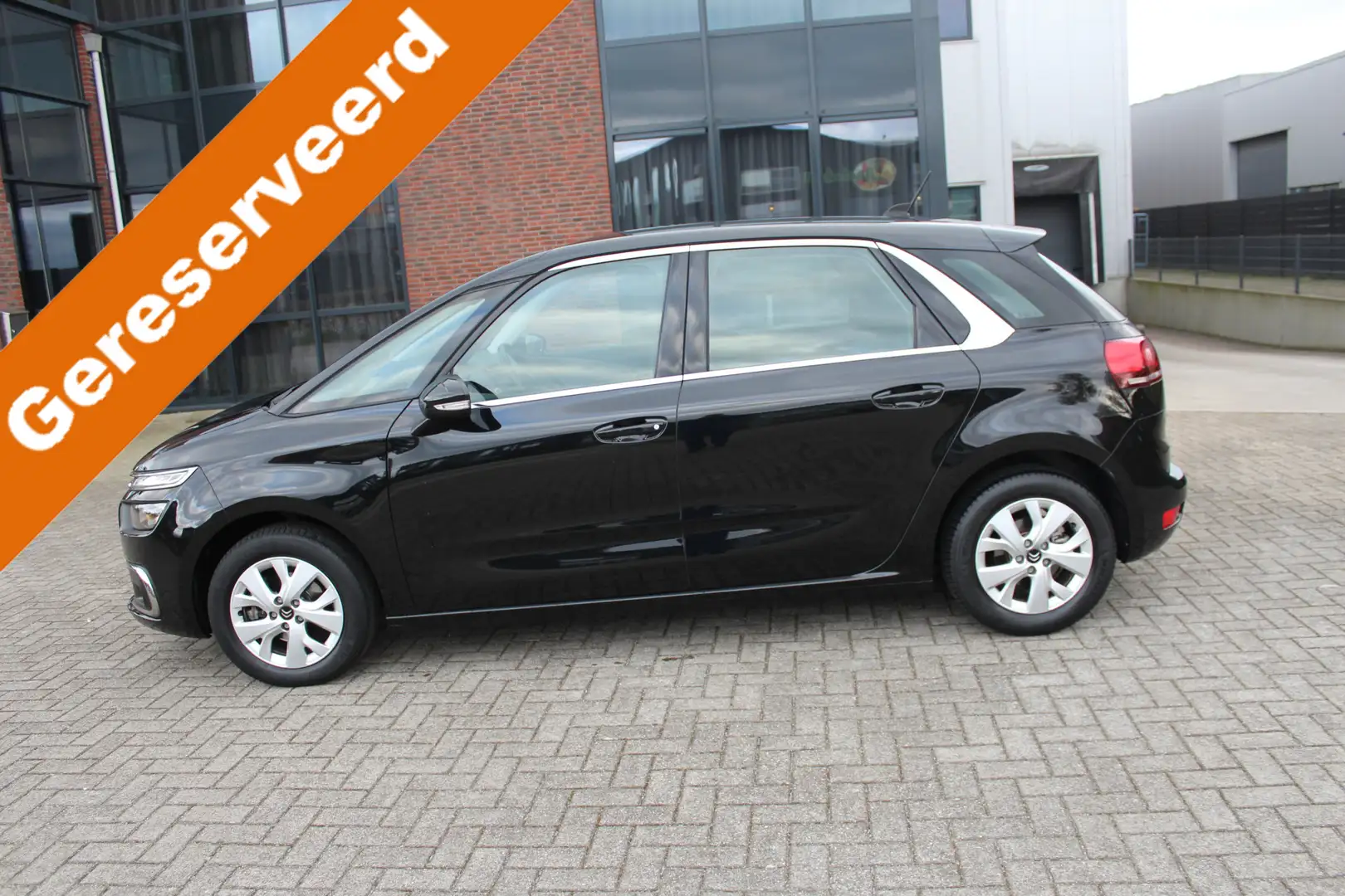 Citroen C4 SpaceTourer 1.2 PureTech Feel Clima-Cruise-Navi-Camera Zwart - 1