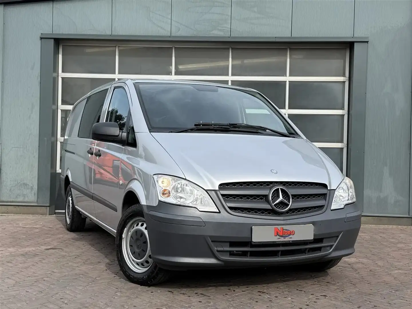 Mercedes-Benz Vito 113 CDI 2x Schuifdeur Navi Acc Cruise 1e Eigenaar Argent - 1