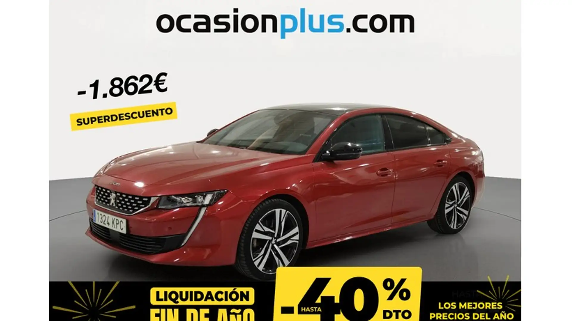 Peugeot 508 2.0BlueHDi S&S GT EAT8 180 Rouge - 1