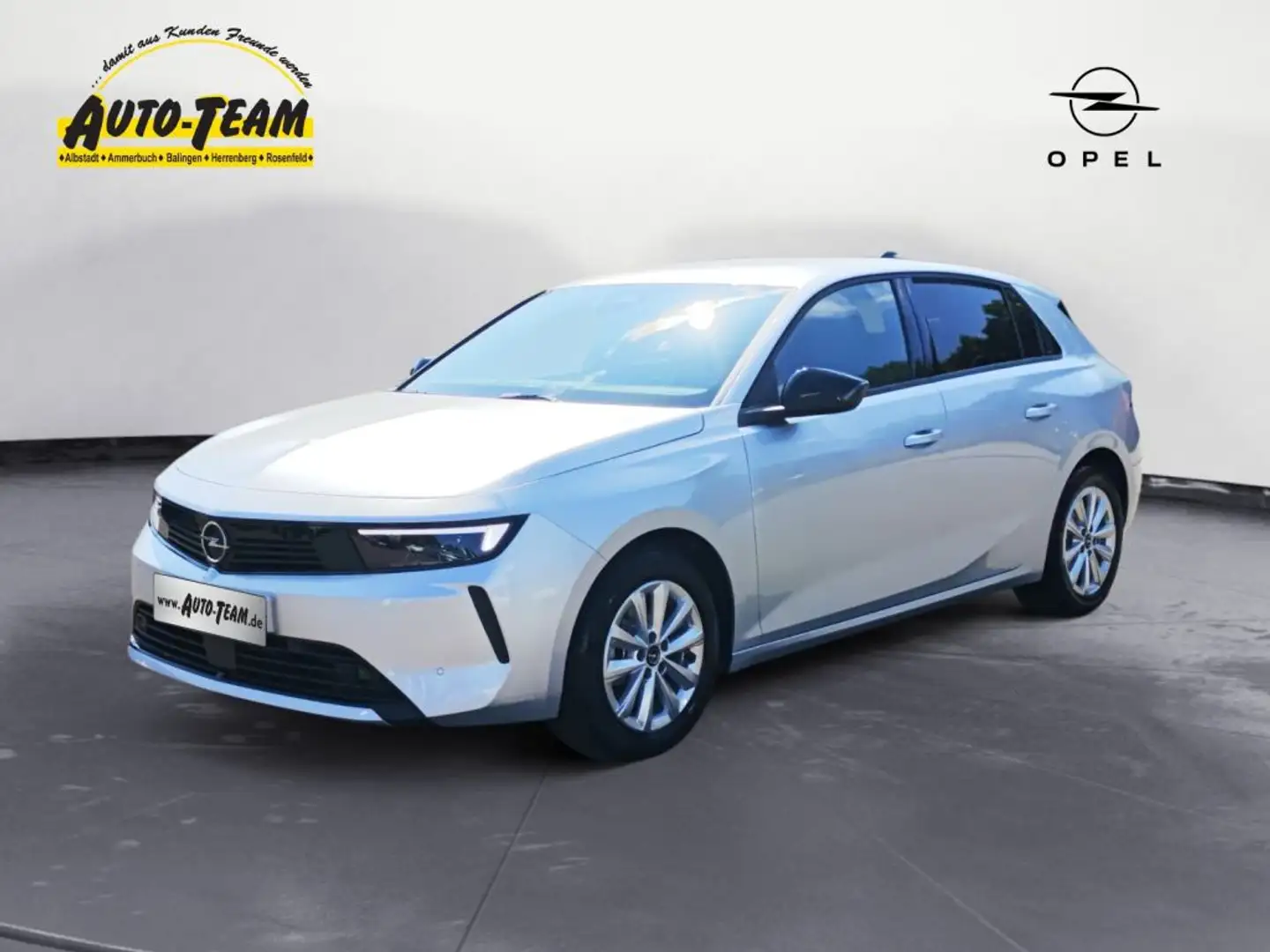 Opel Astra 1.2 Turbo Automatik Edition (L) Silber - 1